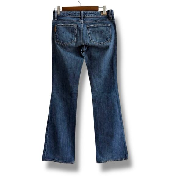 Paige Hollywood Hills Stretch Denim Blue Jeans Women’s Size 27 Made in USA - Picture 1 of 14